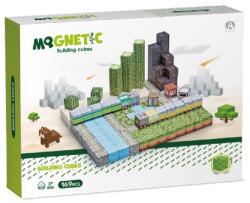 Mágneses építőkockák - zöld város 169 db/cs (31578)