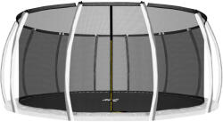 AGA Belső védőháló 500 cm 12 rúdhoz Fekete háló / Fekete (kör) (500OS12KRUH)