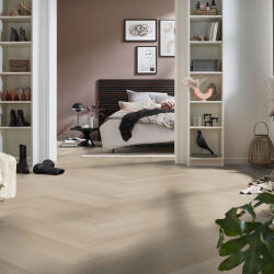 Corepel - Swiss Krono Parchet SPC 6 mm Corepel Swiss Krono herringbone Beige Oak S41502