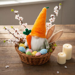  Textil dekoráció - manó - 25 cm 11573 (11573)