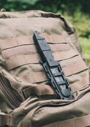 Gear Aid® Cuțit cu lamă fixă Gear Aid® Kotu Survival (Culoare: Negru)