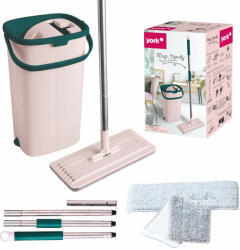 York Lapos mop vödörrel és kinyomóval, összecsukható nyéllel HANDY - YORK - CLEAN HOUSE