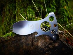5ive Star Gear Lingură de supraviețuire - 5ive Star Gear® (Culoare: Argintiu) Tacam