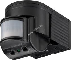 Goobay infravörös mozgásérzékelő fekete 180 fok 12m kültéri IP44 LED-hez