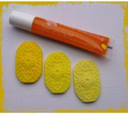 Food Colours Gélfesték cső (Yellow) sárga 20 g - Food Colours (3108)