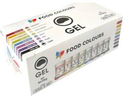 Food Colours Gél színek készlet (8 db) - Food Colours (DR-3625)