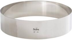 Decora Rozsdamentes tortaforma kerek 28x6 cm - Decora (0063753)