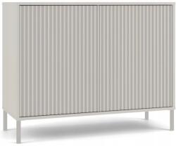 Topeshop Komód Kamaro 2D Slim Kasmír Lamellák Front (KOMODA KAMARO 2D SLIM KASZMIR KPL)