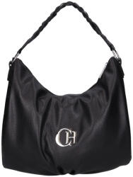 CHIARA rostbőr táska I 5062 fekete virág