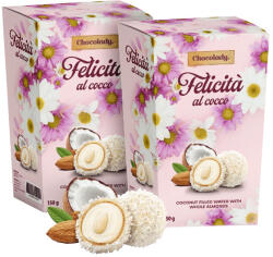 Chocolady Felicita kókuszos egész mandulás 150g - koffeinzona