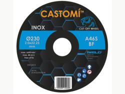 IWELD Vágókorong CASTOMI 230x2mm fém-inox (2CWI2223020A46)