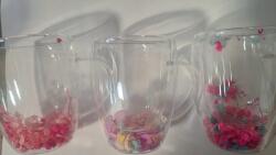 Ecarla 1db Ecarla thermo pohár dupla aljjal, hortenziával a belsejében 300ml (SZK180)