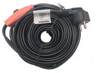 Kerbl Fűtőkábel fűtőkábel 12m termosztát Kerbl (10-2427 223588)