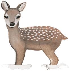 Eulenschnitt Akvarell kártya - Deer