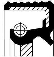 CORTECO Tesniaci krúżok kľukového hriadeľa CORTECO 12014674 (12014674)