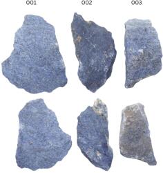  Dumortierit Brut 50-86 x 36-60 x x16-27 mm - Piesa naturala autentica pentru colectie si expunere( XXL ) - 1 Buc