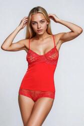 DKaren Viktorie szett viszkózból piros, L