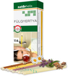 Naturhelix fülgyertya variációk 10 db - menteskereso