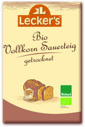 Leckers bio teljes kiőrlésű szárított kovász 30 g - menteskereso