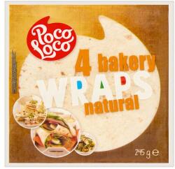 Poco Loco lágy tortilla búzalisztből 245 g - menteskereso
