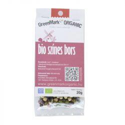 GreenMark Organic bio színes bors 20 g - menteskereso