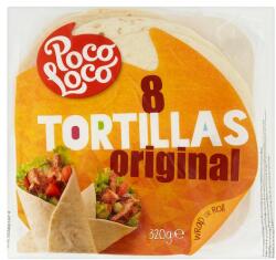 Poco Loco lágy tortilla original 320 g - menteskereso