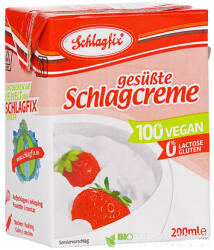 Schlagfix vegan habkrém 15% - édesített 200 ml - menteskereso
