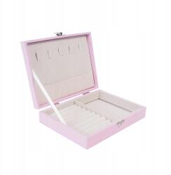 AGA Ékszerdoboz 20x15x5 cm Rózsaszín (DS3507-PI)