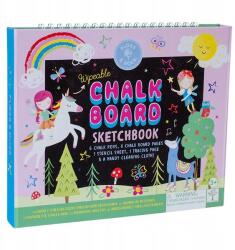 NEW Floss & Rock vázlatfüzet kréta filctollakkal szivárványos tündérek színezéshez (47P5965)