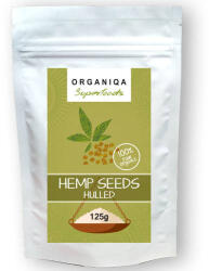 Organiqa Superfoods bio hántolt kendermag 125 g - menteskereso