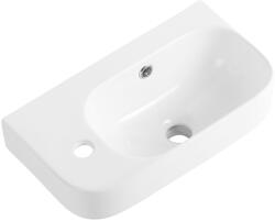 Cerano - Kerámia mosdó - fali - Arco - bal - fényes fehér - 45x25 cm