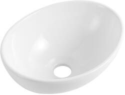 Cerano - Kerámia mosdó - pultra szerelhető - Doria - fényes fehér - 34, 5x26 cm (CER-680339)