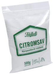 Zöldbolt citromsav környezetbarát vízkőoldó 500 g - delfinbuvar