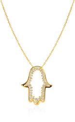 SAVICKI Colier din aur 585 cu diamante albe 0.17 ct 44 cm - savicki - 4 539,00 RON