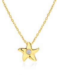 SAVICKI Colier din aur 585 cu diamant alb 0.03 ct 41 cm