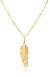 SAVICKI Colier din aur 585 cu diamante albe 0.13 ct 43 cm
