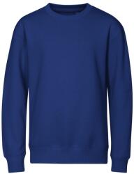 MALFINI Hanorac pentru copii unisex Crew - Albastru regal | 122 cm (6 ani) (4270509)