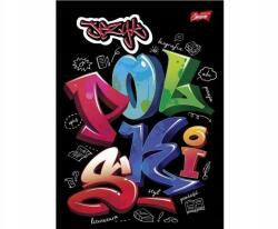 UNIPAP Vonalas füzet A5 Unipap 60 lap Lengyel Graffiti (6368)