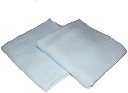 PetitLaMisska Duplagéz textilpelenka - világoskék (700438)