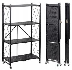 Topeshop Tárolószekrény FS004 Fekete (M-MP-R-MAG-FS004-CZA)