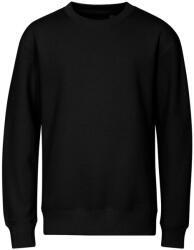 MALFINI Hanorac pentru copii unisex Crew - Neagră | 146 cm (10 ani) (4270111)