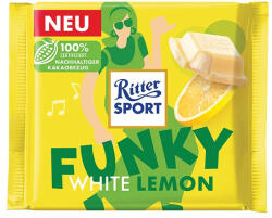Ritter SPORT White Lemon feh. citr. tölt. 100g - delfinbuvar