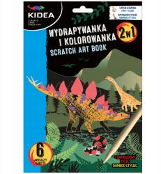 kidea Kaparós Sorsjegy Kifestő 2IN1 Dinoszauruszok Kreatív Kidea Gyerekek És (4902885494386)
