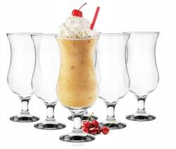 AzaliaDesign 6 darabos pohár készlet, 460 ml-es, italokhoz, koktélokhoz, sörhöz (5905476821195)