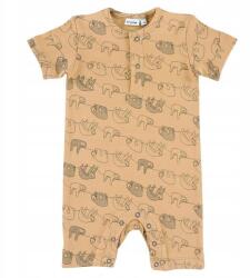 TRIXIE Silly Sloth rövid ujjú pamut babaruha 74-80 (ŚPIOCHY TRIXIE)