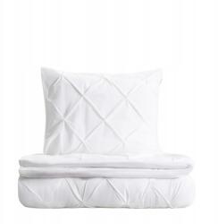 Homla Aurea ágyneműhuzat fehér, dekoratív varrásokkal 220x200 2*50x60 cm (243247)