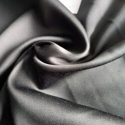  Szövet Gyapjú fekete fényes húsos ruházat dekoráció ár 0, 5mb W50 (W000050)