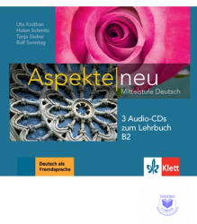  Aspekte neu B2 Mittelstufe Deutsch 3 Audio-CDs zum Lehrbuch