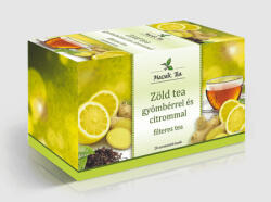 Mecsek Tea zöld tea gyömbérrel és citrommal 20x2g 40 g - vegyesbolt