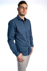 Thomas Jeans férfi ing apró mintával